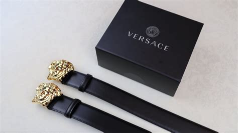 versace belt how to tell if its real